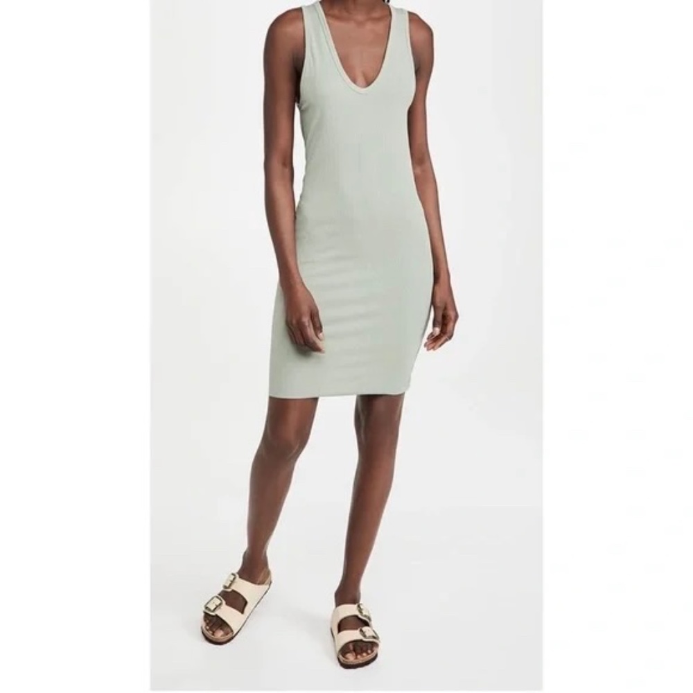 Rag & Bone Zoe Deep Vee Mini Dress